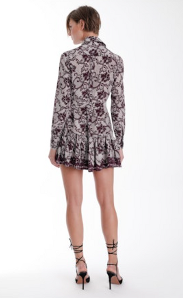 Karina Grimaldi Pilar Lace Mini Dress