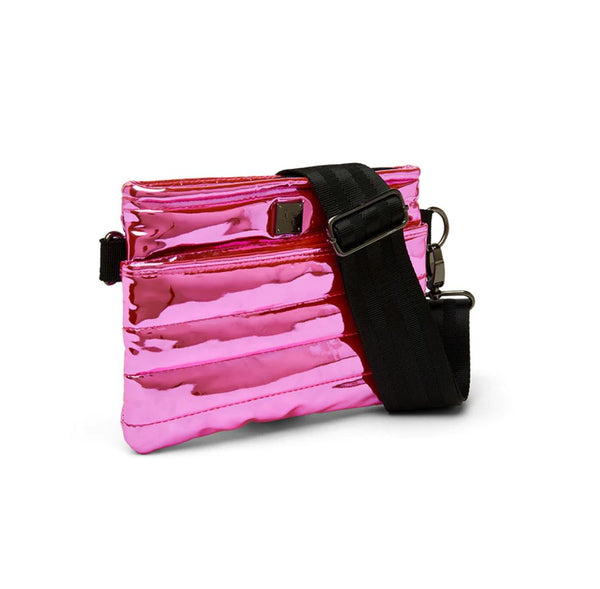 Think Royln Bum Bag/Crossbody-Hot Pink Mirror
