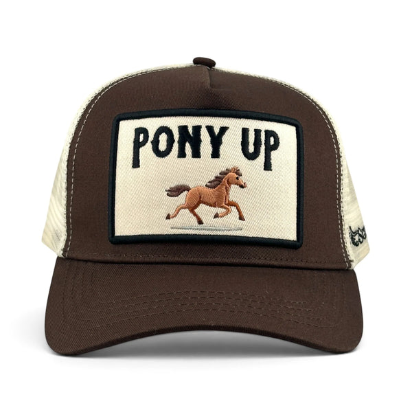 Soulbyrd Trucker Hat-Pony Up