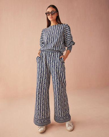 Omika Reece Sweatpants-Valetta Ink