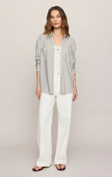 Z Supply Reese Button Up Stripe top