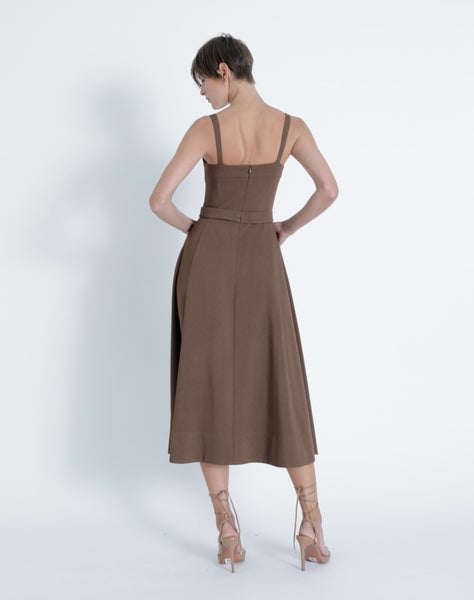 Karina Grimaldi Sawyer Midi Dress