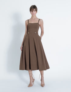 Karina Grimaldi Sawyer Midi Dress