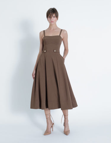 Karina Grimaldi Sawyer Midi Dress