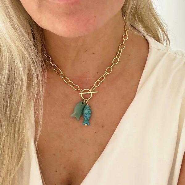 The Silver Wren Shay Toggle Necklace