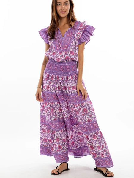 Bindu Sky Top-Pink/Purple