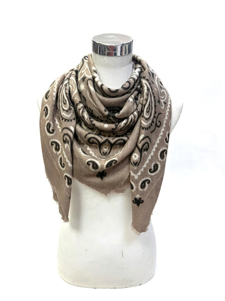 Linet Grand Carre Laine Bandana Scarf