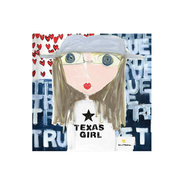 Kerri Rosenthal Texas Girl Block of Love