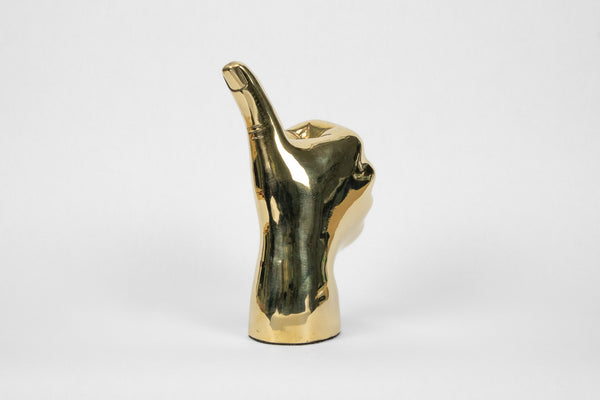 Lisa Lee Bagby Thumbs Up or Gig 'Em Aggies Sculpture