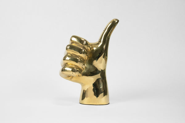 Lisa Lee Bagby Thumbs Up or Gig 'Em Aggies Sculpture