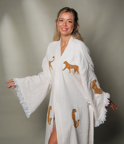 Tiger Kaftan Kimono