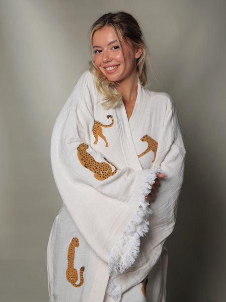 Tiger Kaftan Kimono