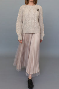 Loyd Ford Tulle Dobby Skirt