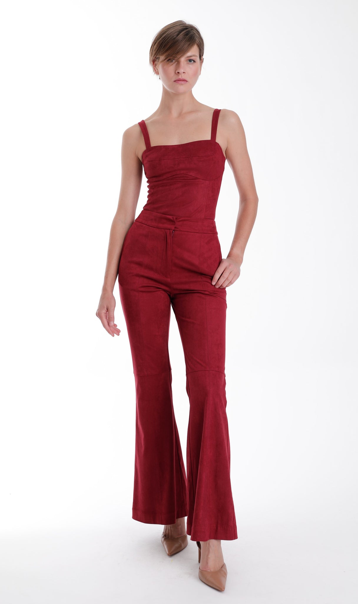 Karina Grimaldi Vernonica Suede Pants