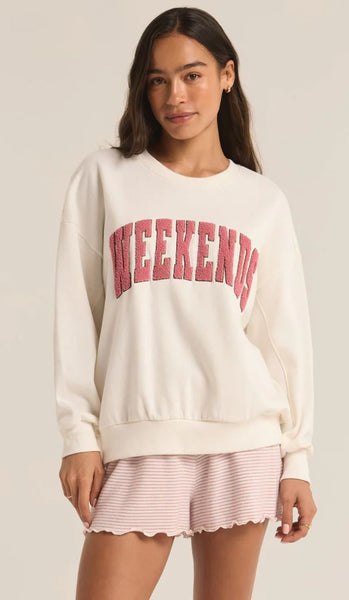 Z Supply Oversized Weekends Sweatshirt