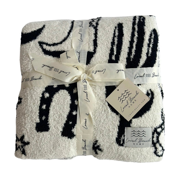 Local Beach Western Home Luxe Blanket