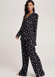 Bella Dahl Sleep Shirt + Wide Leg Pant