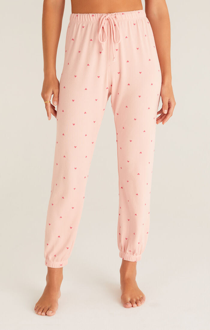 Z Supply Happy Heart Jogger