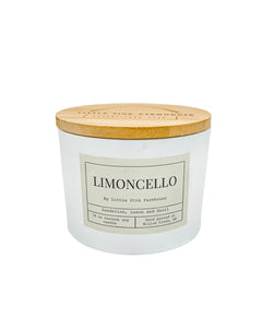 Little Pink Farmhouse Limoncello 3-Wick Candle