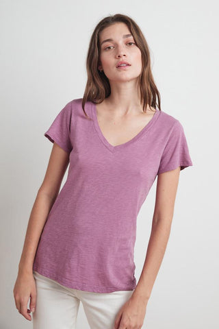 Velvet Lilith Cotton Slub Tee